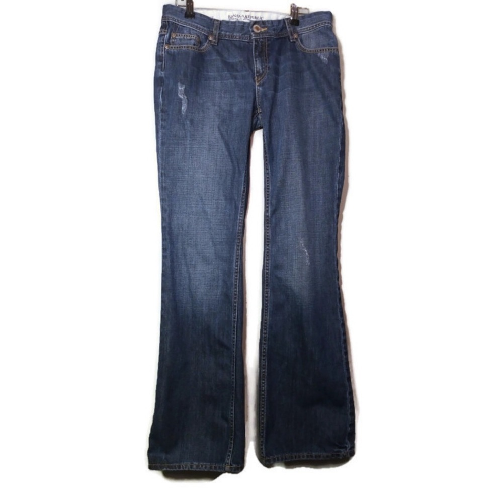 Banana Republic Low Rise Boot Cut Jeans